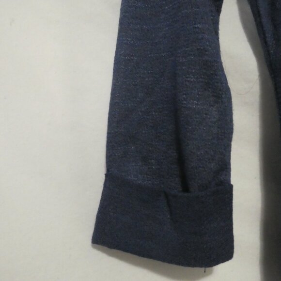 XHILARATION | xs - extra small | Navy Blue 3/4 Sleeve Top with Anchor Design - Picture 7 of 16